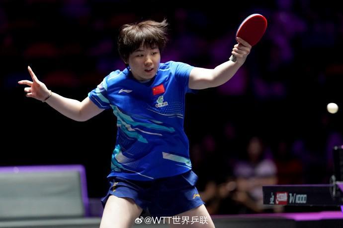 世界杯注册平台-蒯曼3-1战胜伊藤美诚，晋级八强对阵大藤沙月