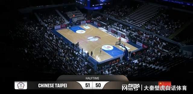 世界杯在线足球直播-50-51！中国男篮半场落后，3人低迷，数据一目了然，考验郭士强